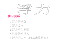 1.3《水的浮力》PPT课件 (4)-八年级上册科学浙教版