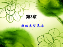 C语言数类型据基础课件