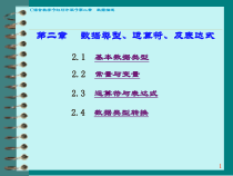 第2章C语言数据类型课件