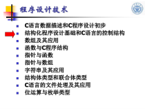 第2章结构化程序设计基础和C语言的控制结构课件