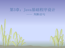 《java判断语句》课件