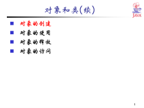 《JAVA语言程序设计》第3章课件