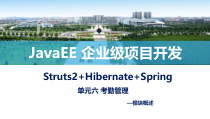 JavaEE企业级项目开发单元6-模块概述课件