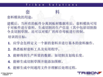 船舶设计软件-TRIBON-nesting船体套料课件