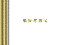 编程与调试)课件