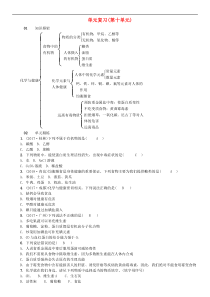 鲁教版九年级化学下册第10单元 化学与降单元复习 同步测试(含答案)