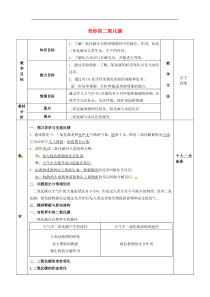 沪教版九年级化学全册第2章 身边的化学物质2.2奇妙的二氧化碳 教案1