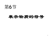 《表示物质的符号》PPT课件-八年级下册科学浙教版