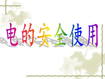 《电的安全使用》PPT课件 (4)-八年级下册科学浙教版