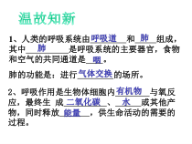 3.5《生物的呼吸和呼吸作用》（第三课时）PPT课件-八年级下册科学浙教版