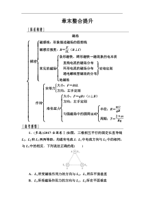 高考物理第一轮复习课时跟踪练：章末整合提升9 (含解析)