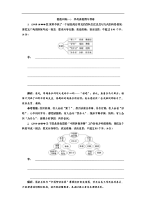 高考语文二轮复习：提能训练“图文转换”配套检测  提能训练(一)(含答案)