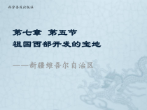 《第五节 祖国西部开发的宝地——新疆维吾尔自治区》PPT课件5-科普版地理八年级下册