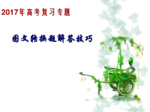 图文转换答题技巧课件