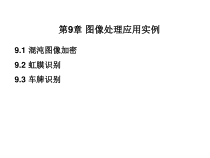 图像处理应用实例.课件