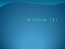 《常见的碱》PPT课件（2）-九年级上册科学浙教版