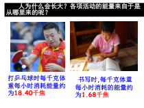 《食物与营养》PPT课件 (2)-九年级上册科学浙教版