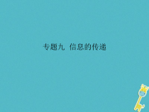 人教版九年级物理全册专题9信息的传递 课件(含答案)