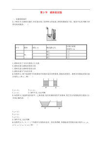 人教版八年级物理下册9.2液体的压强 同步精练(含解析)