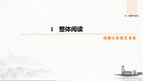 (全国版)高考语文一轮复习课件第2部分 专题10 Ⅰ 整体阅读 (含详解)