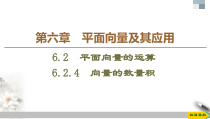 人教版高中数学必修第二册第6章习题课件6.2.4《向量的数量积》(含答案)