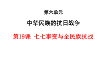 第19课《七七事变与全民族抗战》PPT课件7（共50页）-八年级上册历史部编人教版