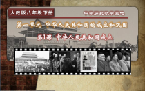第1课《中华人民共和国成立》PPT课件4-八年级下册历史部编人教版