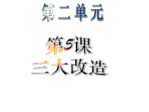 第5课《三大改造》PPT课件1-八年级下册历史部编人教版