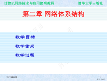 计算机网络技术与应用简明教程ch02网络体系结构课件