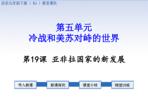 19《亚非拉国家的新发展》多媒体PPT课件-九年级下册历史部编人教版