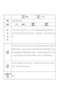 《第3课 关注社区居住环境》教学设计4-八年级美术下册人教版