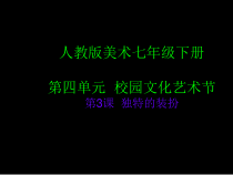 《第3课 独特的装扮》PPT课件3-七年级美术下册人教版
