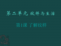 《第1课 了解纹样》PPT课件3-八年级美术下册人教版