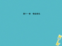 中考物理一轮复习 第11章 物态变化 课件（含答案）