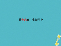中考物理一轮复习 第16章 生活用电 课件（含答案）
