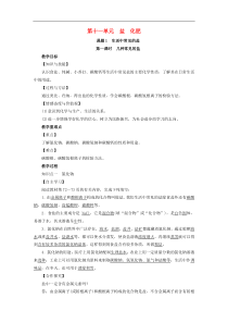 人教版九年级化学下册第11单元课题1生活中常见的盐第1课时 几种常见的盐 教案