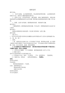 《5.线材造型》教学设计4-七年级美术下册人美版（杨力）