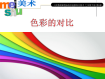 《6.色彩的对比》PPT课件3-七年级美术下册人美版（杨力）