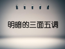 《第一课 明暗与立体》PPT课件2-八年级美术上册人美版（杨力）