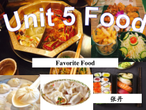 中职英语基础模块上册unit5-food说课