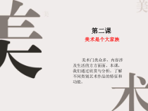 《1、美术是个大家族》PPT课件2-七年级美术上册桂美版