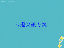 中考物理二轮复习专题突破01 光学作图 复习课件（含答案）