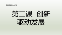 部编人教版道德与法治九上第二课《创新驱动发展》PT课件1
