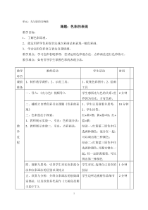 《6 色彩的表现》教学设计1-八年级美术下册岭南版