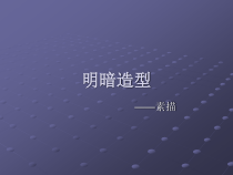 《5 明暗的造型》PPT课件4-八年级美术下册岭南版