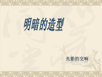 《5 明暗的造型》PPT课件11-八年级美术下册岭南版