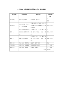 《第六章 发展差异与国际合作》教学流程-粤人版地理七年级上册