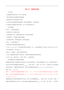 八年级物理下册9.2液体的压强知识点突破与课时作业 人教版含解析