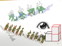 常州某学校苏教版四年级数学上册《物体的前面、右面和上面》课件（公开课）