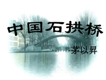 部编版八年级上册语文《中国石拱桥》集体备课课件（定稿）